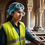 문화재수리기술자 해외 이직 가능성 - **Prompt 1: Architectural Heritage Restoration in Italy**
    "A skilled Indian architectural conser...